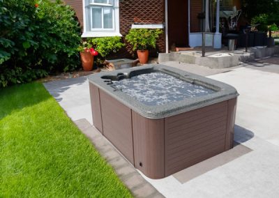 Ellesmere on the backyard